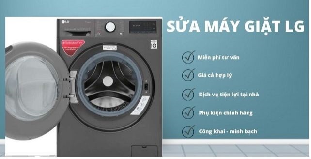 Cam kết dịch vụ sửa máy giặt LG tại Long Biên